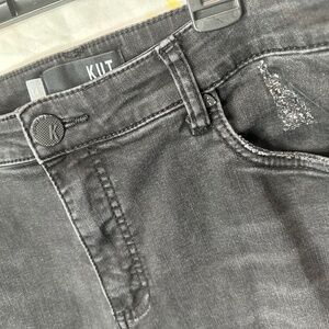 KUT FROM The KLOTH size 14 black distressed
